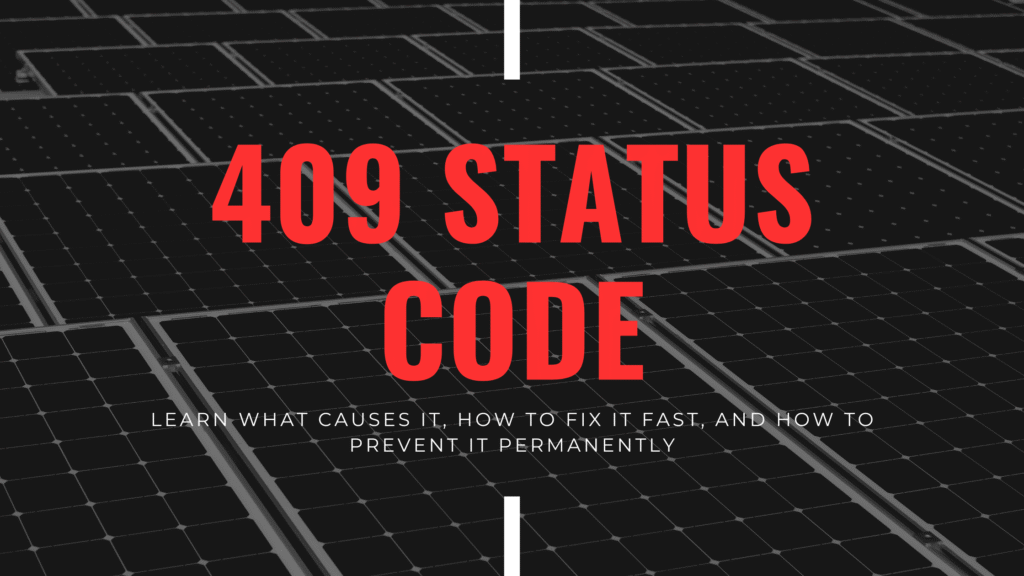 409 status code